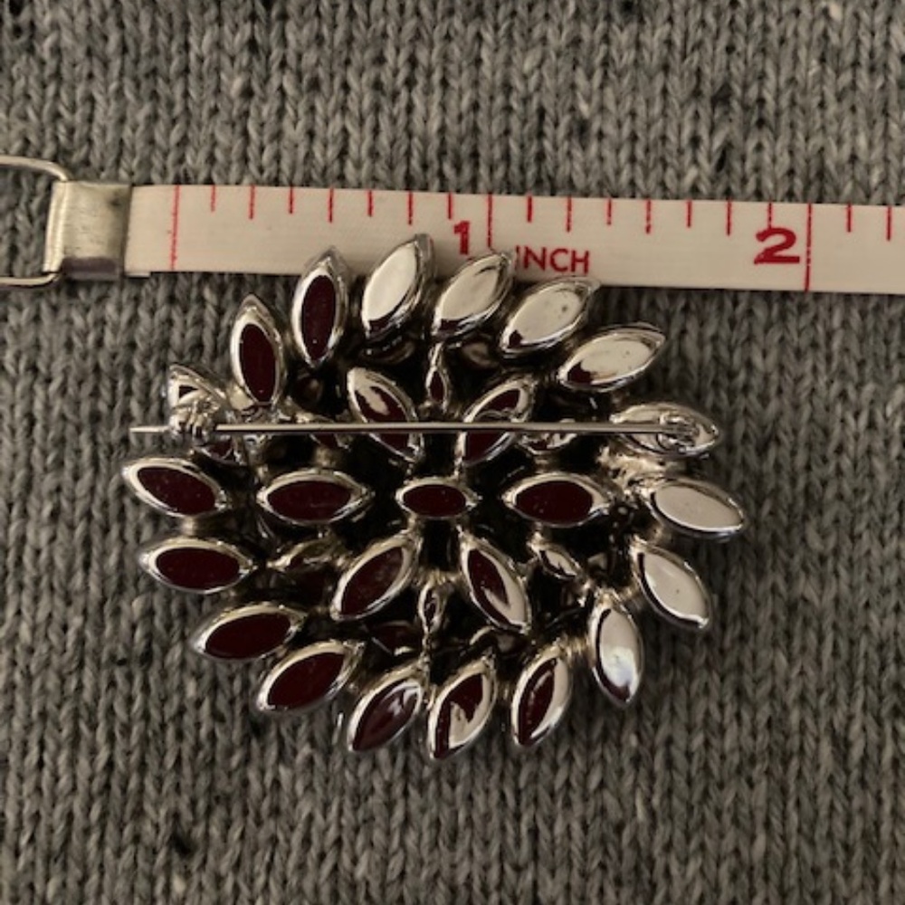 Vintage Rhinestone Brooch - Picture 3 of 4